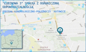 ODDZIAŁ GINEKOLOGICZNO-POŁOŻNICZY - "ŁUBINOWA 3" SPÓŁKA Z OGRANICZONĄ ODPOWIEDZIALNOŚCIĄ - UL. ŁUBINOWA 3,  KATOWICE
