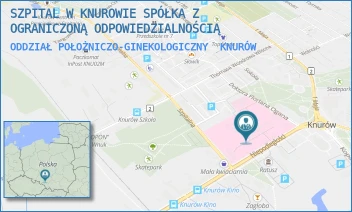 ODDZIAŁ POŁOŻNICZO-GINEKOLOGICZNY - ZESPÓŁ SZPITALI POWIATU GLIWICKIEGO SPÓŁKA Z OGRANICZONĄ ODPOWIEDZIALNOŚCIĄ - UL. NIEPODLEGŁOŚCI 8,  KNURÓW