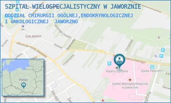 ODDZIAŁ CHIRURGII OGÓLNEJ,ENDOKRYNOLOGICZNEJ I ONKOLOGICZNEJ - SZPITAL WIELOSPECJALISTYCZNY W JAWORZNIE - CHEŁMOŃSKIEGO 28,  JAWORZNO