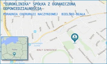 PORADNIA CHIRURGII NACZYNIOWEJ - "EUROKLINIKA" SPÓŁKA Z OGRANICZONĄ ODPOWIEDZIALNOŚCIĄ - UL. ŻÓŁKIEWSKIEGO 40,  BIELSKO-BIAŁA