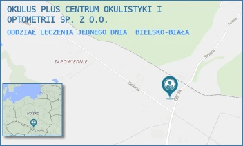 ODDZIAŁ LECZENIA JEDNEGO DNIA - OKULUS PLUS CENTRUM OKULISTYKI I OPTOMETRII SP. Z O.O. - UL. GÓRSKA 19,  BIELSKO-BIAŁA
