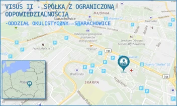 -ODDZIAŁ OKULISTYCZNY - VISUS II - SPÓŁKA Z OGRANICZONĄ ODPOWIEDZIALNOŚCIĄ - MEDYCZNA 3,  STARACHOWICE