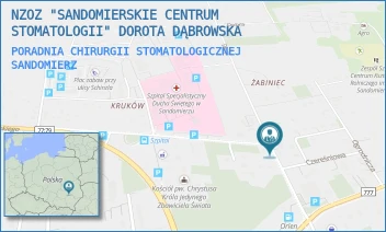 PORADNIA CHIRURGII STOMATOLOGICZNEJ - NZOZ "SANDOMIERSKIE CENTRUM STOMATOLOGII" DOROTA DĄBROWSKA - DŁUGA 8,  SANDOMIERZ