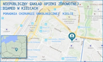 PORADNIA CHIRURGII ONKOLOGICZNEJ - MAMMOGRAFIA SPÓŁKA Z OGRANICZONĄ ODPOWIEDZIALNOŚCIĄ - PADEREWSKIEGO 48/15A,  KIELCE