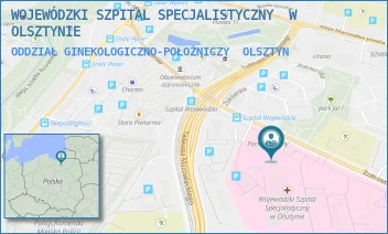 ODDZIAŁ GINEKOLOGICZNO-POŁOŻNICZY - WOJEWÓDZKI SZPITAL SPECJALISTYCZNY  W OLSZTYNIE - ŻOŁNIERSKA 18,  OLSZTYN