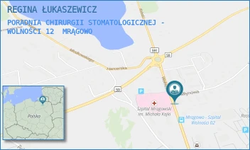 PORADNIA CHIRURGII STOMATOLOGICZNEJ - WOLNOŚCI 12 - REGINA ŁUKASZEWICZ - WOLNOŚCI 12,  MRĄGOWO