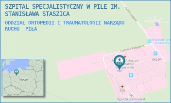 ODDZIAŁ ORTOPEDII I TRAUMATOLOGII NARZĄDU RUCHU - SZPITAL SPECJALISTYCZNY W PILE IM. STANISŁAWA STASZICA - RYDYGIERA 1,  PIŁA
