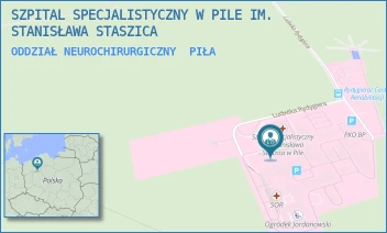 ODDZIAŁ NEUROCHIRURGICZNY - SZPITAL SPECJALISTYCZNY W PILE IM. STANISŁAWA STASZICA - RYDYGIERA 1,  PIŁA