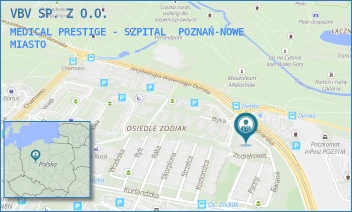 MEDICAL PRESTIGE - SZPITAL - VBV SP. Z O.O. - BARANA 13 I 15,  POZNAŃ-NOWE MIASTO