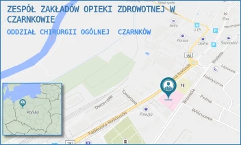 ODDZIAŁ CHIRURGII OGÓLNEJ - ZESPÓŁ ZAKŁADÓW OPIEKI ZDROWOTNEJ W CZARNKOWIE - KOŚCIUSZKI 94,  CZARNKÓW