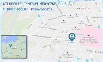 CHIRURG OGÓLNY - WILDECKIE CENTRUM MEDYCZNE PLUS S.C. - 28 CZERWCA 1956 149,  POZNAŃ-WILDA