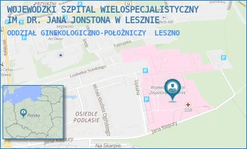 ODDZIAŁ GINEKOLOGICZNO-POŁOŻNICZY - WOJEWÓDZKI SZPITAL WIELOSPECJALISTYCZNY IM. DR. JANA JONSTONA W LESZNIE - KIEPURY 45,  LESZNO