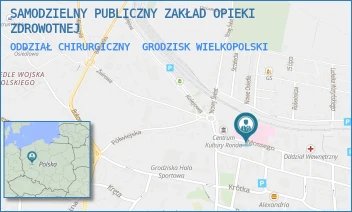 ODDZIAŁ CHIRURGICZNY - SAMODZIELNY PUBLICZNY ZAKŁAD OPIEKI ZDROWOTNEJ - MOSSEGO 3,  GRODZISK WIELKOPOLSKI