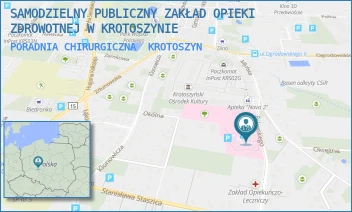 PORADNIA CHIRURGICZNA - SAMODZIELNY PUBLICZNY ZAKŁAD OPIEKI ZDROWOTNEJ W KROTOSZYNIE - BOLEWSKIEGO 4 -8,  KROTOSZYN