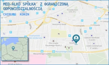 CHIRURG - MED-ALKO SPÓŁKA  Z OGRANICZONĄ ODPOWIEDZIALNOŚCIĄ - PRZYJAŹNI 3,  KONIN