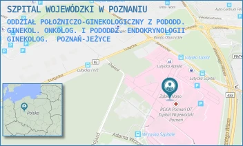 ODDZIAŁ POŁOŻNICZO-GINEKOLOGICZNY Z PODODD. GINEKOL. ONKOLOG. I PODODDZ. ENDOKRYNOLOGII GINEKOLOG. - SZPITAL WOJEWÓDZKI W POZNANIU - JURASZÓW 7-19,  POZNAŃ-JEŻYCE