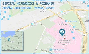 ODDZIAŁ UROLOGICZNY - SZPITAL WOJEWÓDZKI W POZNANIU - JURASZÓW 7-19,  POZNAŃ-JEŻYCE