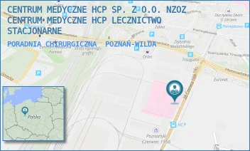 PORADNIA CHIRURGICZNA - CENTRUM MEDYCZNE HCP SPÓŁKA Z O.O. NZOZ CENTRUM MEDYCZNE HCP LECZNICTWO AMBULATORYJNE - 28 CZERWCA1956 194,  POZNAŃ-WILDA