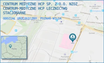 ODDZIAŁ UROLOGICZNY - CENTRUM MEDYCZNE HCP SPÓŁKA Z O.O. NZOZ CENTRUM MEDYCZNE HCP LECZNICTWO AMBULATORYJNE - 28 CZERWCA1956 194,  POZNAŃ-WILDA