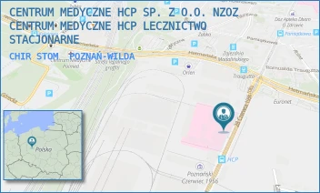 CHIR STOM - CENTRUM MEDYCZNE HCP SPÓŁKA Z O.O. NZOZ CENTRUM MEDYCZNE HCP LECZNICTWO AMBULATORYJNE - 28 CZERWCA 1956 194,  POZNAŃ-WILDA