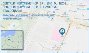 PORADNIA CHIRURGII STOMATOLOGICZNEJ - CENTRUM MEDYCZNE HCP SPÓŁKA Z O.O. NZOZ CENTRUM MEDYCZNE HCP LECZNICTWO AMBULATORYJNE - 28 CZERWCA1956 194,  POZNAŃ-WILDA