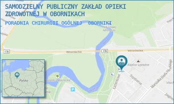 PORADNIA CHIRURGII OGÓLNEJ - SAMODZIELNY PUBLICZNY ZAKŁAD OPIEKI ZDROWOTNEJ W OBORNIKACH - SZPITALNA 2,  OBORNIKI