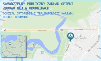 ODDZIAŁ ORTOPEDII I TRAUMATOLOGII NARZĄDU RUCHU - SAMODZIELNY PUBLICZNY ZAKŁAD OPIEKI ZDROWOTNEJ W OBORNIKACH - SZPITALNA 2,  OBORNIKI
