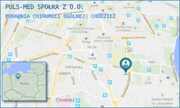 PORADNIA CHIRURGII OGÓLNEJ - PULS-MED SPOŁKA Z O.O. - STASZICA 14,  CHODZIEŻ