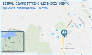 PORADNIA CHIRURGICZNA - ZESPÓŁ DIAGNOSTYCZNO-LECZNICZY MEDYK - WIELATOWSKA 10,  ZŁOTÓW