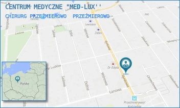 CHIRURG PRZEŹMIEROWO - "MED-LUX" SPÓŁKA Z OGRANICZONĄ ODPOWIEDZIALNOŚCIĄ - RYNKOWA 63,  PRZEŹMIEROWO