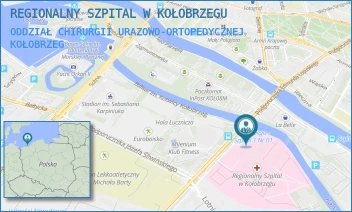 ODDZIAŁ CHIRURGII URAZOWO-ORTOPEDYCZNEJ - REGIONALNY SZPITAL W KOŁOBRZEGU - PPOR. EDMUNDA ŁOPUSKIEGO 31-33,  KOŁOBRZEG