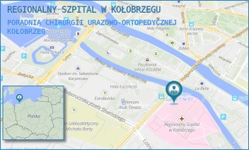 PORADNIA CHIRURGII URAZOWO-ORTOPEDYCZNEJ - REGIONALNY SZPITAL W KOŁOBRZEGU - ŁOPUSKIEGO 31,  KOŁOBRZEG