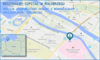ODDZIAŁ CHIRURGICZNY OGÓLNY Z PODODDZIAŁEM UROLOGICZNYM - REGIONALNY SZPITAL W KOŁOBRZEGU - PPOR. EDMUNDA ŁOPUSKIEGO 31-33,  KOŁOBRZEG