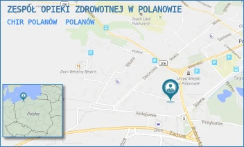 CHIR POLANÓW - ZESPÓŁ OPIEKI ZDROWOTNEJ W POLANOWIE - BOBOLICKA 4,  POLANÓW