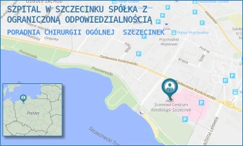 PORADNIA CHIRURGII OGÓLNEJ - SZPITAL W SZCZECINKU SPÓŁKA Z OGRANICZONĄ ODPOWIEDZIALNOŚCIĄ - KILIŃSKIEGO 7,  SZCZECINEK