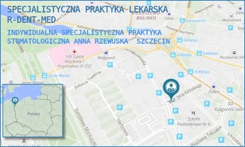 INDYWIDUALNA SPECJALISTYCZNA PRAKTYKA STOMATOLOGICZNA ANNA RZEWUSKA - SPECJALISTYCZNA PRAKTYKA LEKARSKA R-DENT-MED - KILIŃSKIEGO 3/120,  SZCZECIN