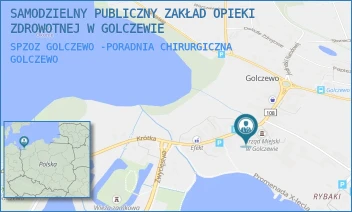 SPZOZ GOLCZEWO -PORADNIA CHIRURGICZNA - SAMODZIELNY PUBLICZNY ZAKŁAD OPIEKI ZDROWOTNEJ W GOLCZEWIE - ZWYCIĘSTWA 25,  GOLCZEWO