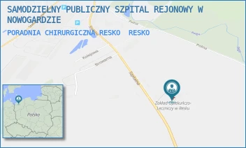 PORADNIA CHIRURGICZNA RESKO - SAMODZIELNY PUBLICZNY SZPITAL REJONOWY W NOWOGARDZIE - SZPITALNA 8,  RESKO