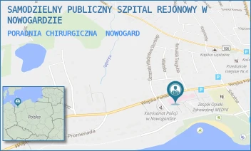 PORADNIA CHIRURGICZNA - SAMODZIELNY PUBLICZNY SZPITAL REJONOWY W NOWOGARDZIE - WOJSKA POLSKIEGO 7,  NOWOGARD