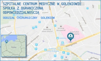 ODDZIAŁ CHIRURGICZNY - SZPITALNE CENTRUM MEDYCZNE W GOLENIOWIE SPÓŁKA Z OGRANICZONĄ ODPOWIEDZIALNOŚCIĄ - NOWOGARDZKA 2,  GOLENIÓW