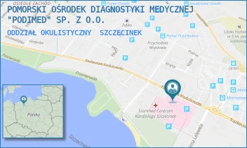 ODDZIAŁ OKULISTYCZNY - POMORSKI OŚRODEK DIAGNOSTYKI MEDYCZNEJ "PODIMED" SP. Z O.O. - KOŚCIUSZKI 38-38B,  SZCZECINEK