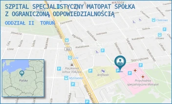 ODDZIAŁ II - SZPITAL SPECJALISTYCZNY MATOPAT SPÓŁKA Z OGRANICZONĄ ODPOWIEDZIALNOŚCIĄ - STORCZYKOWA 8/10,  TORUŃ