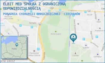 PORADNIA CHIRURGII ONKOLOGICZNEJ - ELBIT MED SPÓŁKA Z OGRANICZONĄ ODPOWIEDZIALNOŚCIĄ - STRAŻACKA 7,  CIECHANÓW