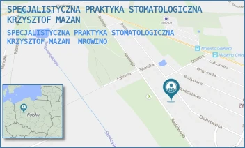 SPECJALISTYCZNA PRAKTYKA STOMATOLOGICZNA KRZYSZTOF MAZAN - SPECJALISTYCZNA PRAKTYKA STOMATOLOGICZNA KRZYSZTOF MAZAN - DOBROWITA 26,  MROWINO