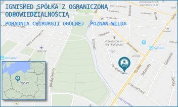 PORADNIA CHIRURGII OGÓLNEJ - IGNISMED SPÓŁKA Z OGRANICZONĄ ODPOWIEDZIALNOŚCIĄ - OPOLSKA 58,  POZNAŃ-WILDA